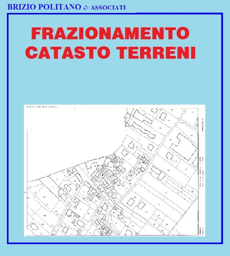 Frazionamento catasto terreni